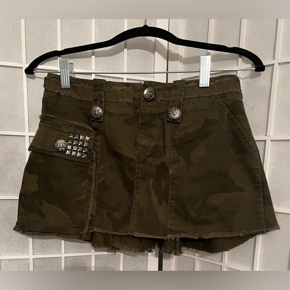 BY DEEP LOS ANGELES Camouflage Jacket and Skirt Set NWT - Picture 4 of 10